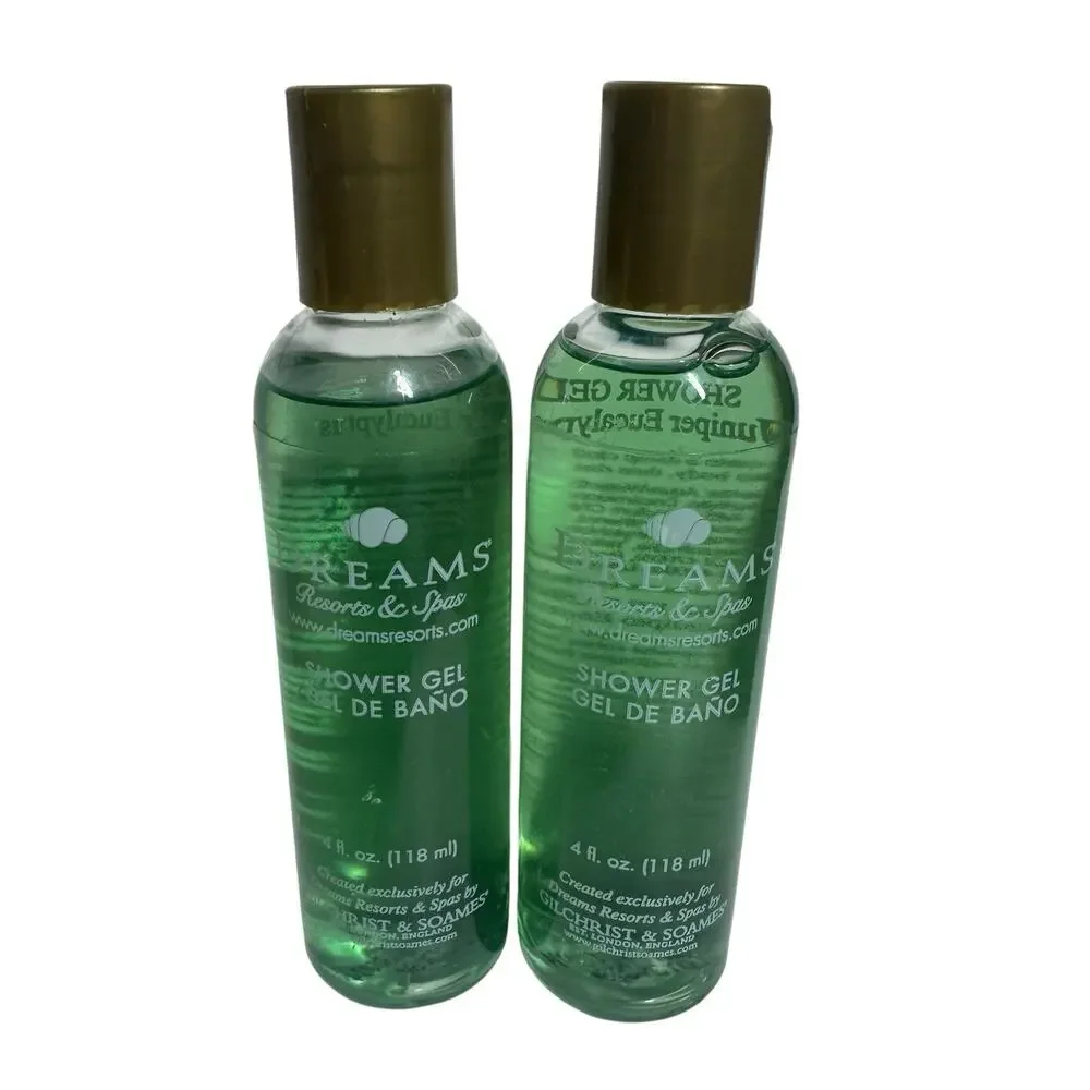 Gilchrist & Soames DREAMS Resorts Spas Lotion Shampoo Conditiioner Shower Gel